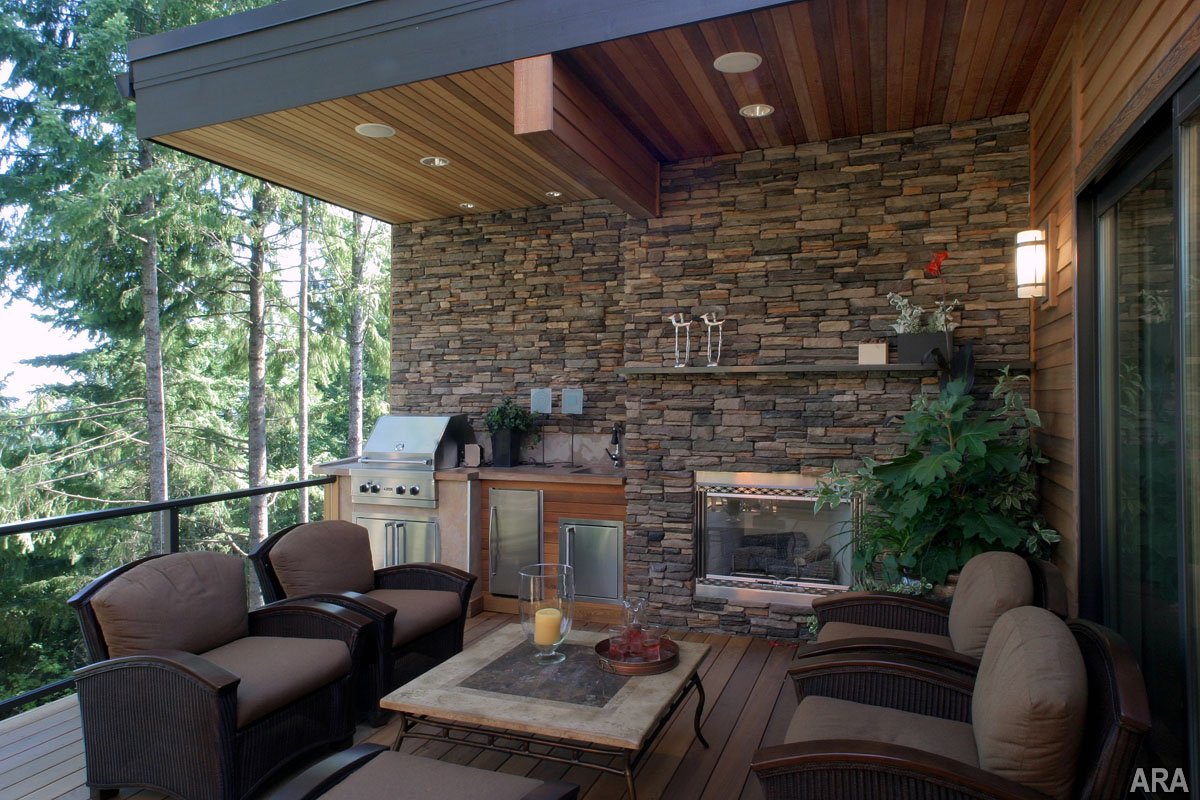 best outdoor living space