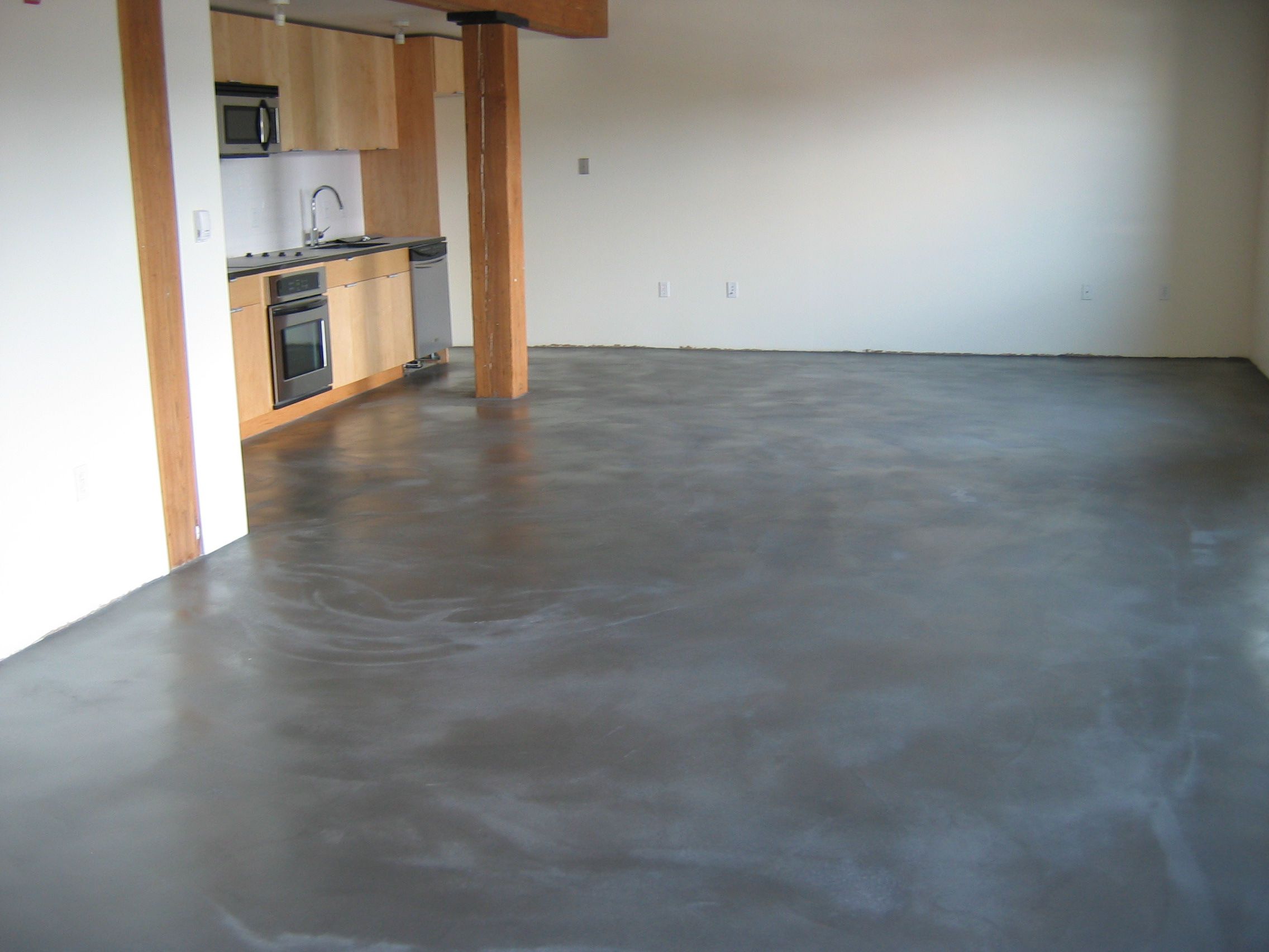 diy polished concrete floors