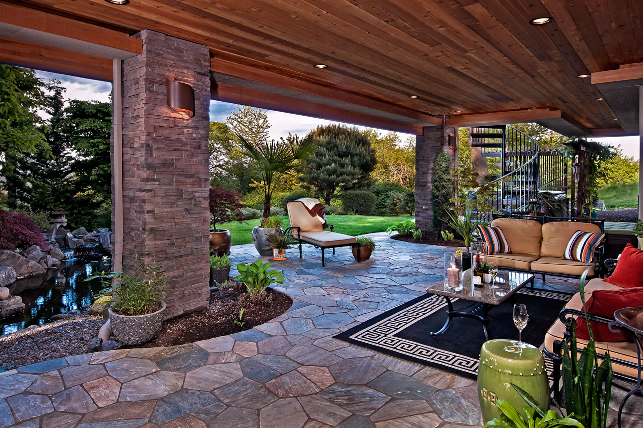 Good outdoor living spaces plan