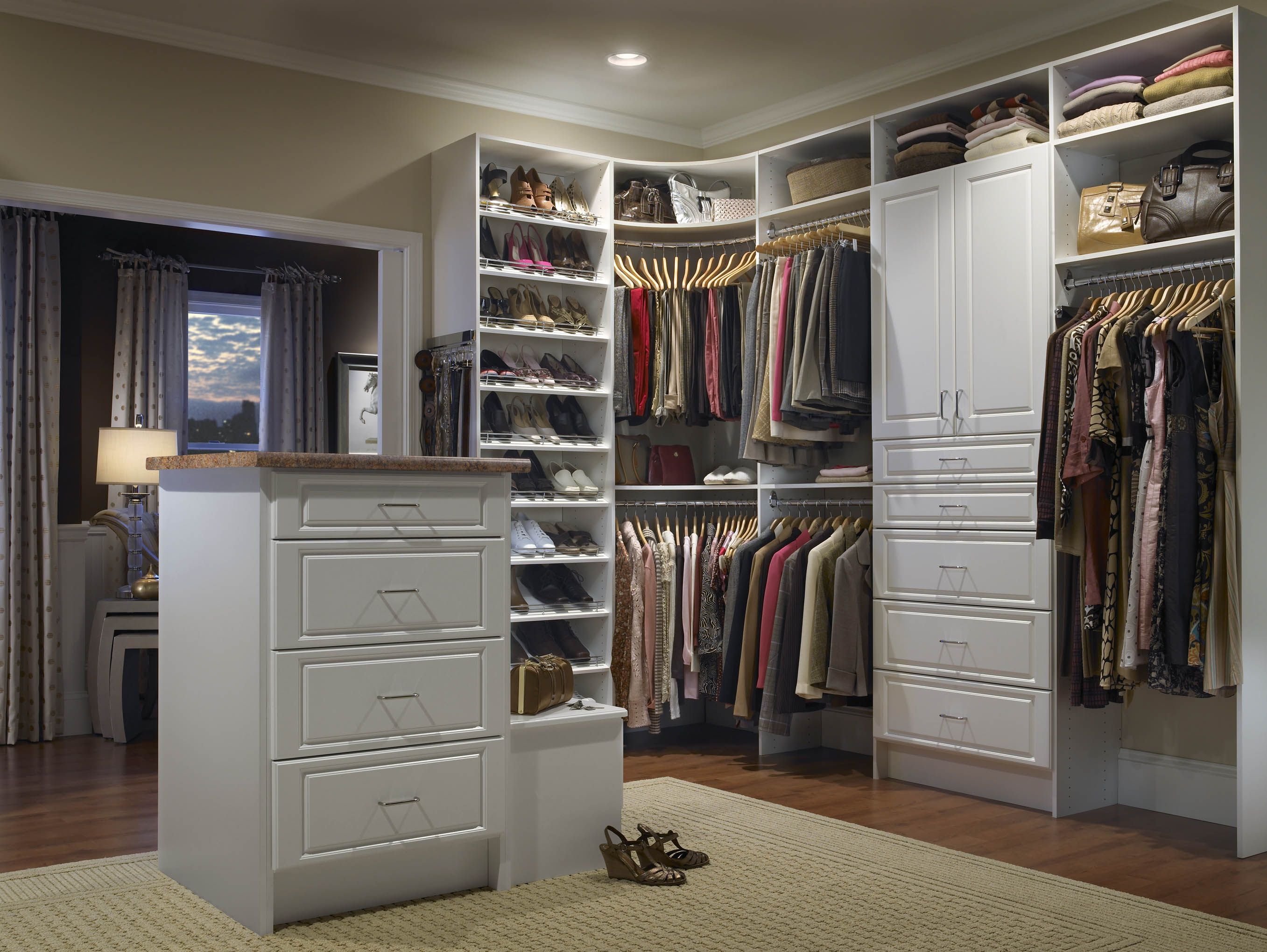 closetmaid walk in closet