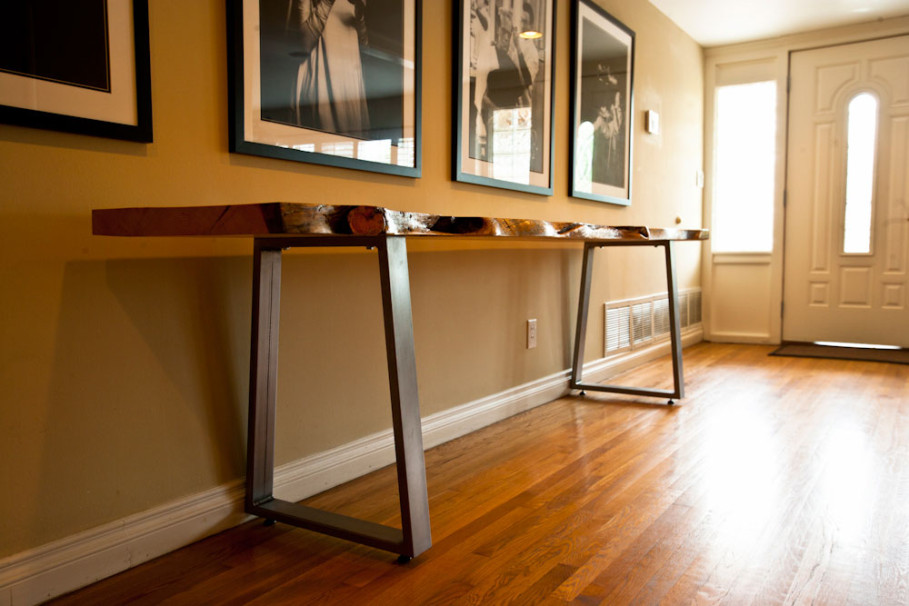 long and narrow console table