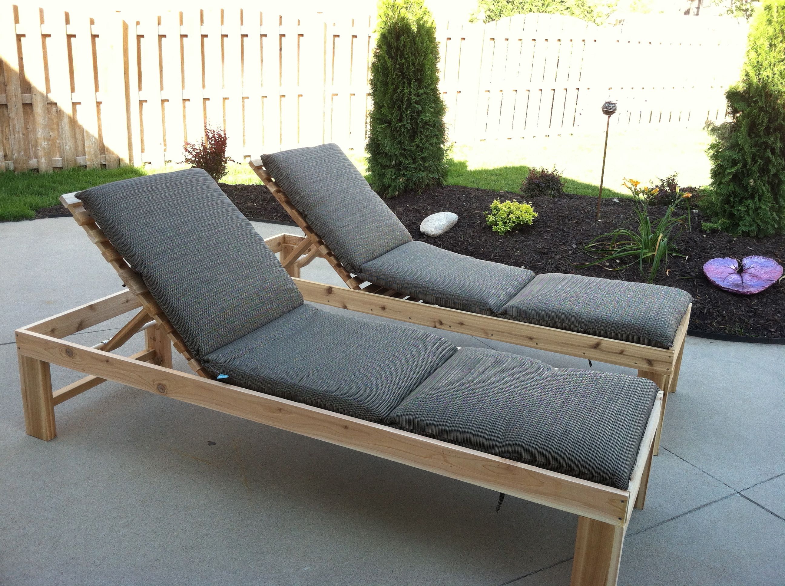 double chaise lounge outdoor furniture