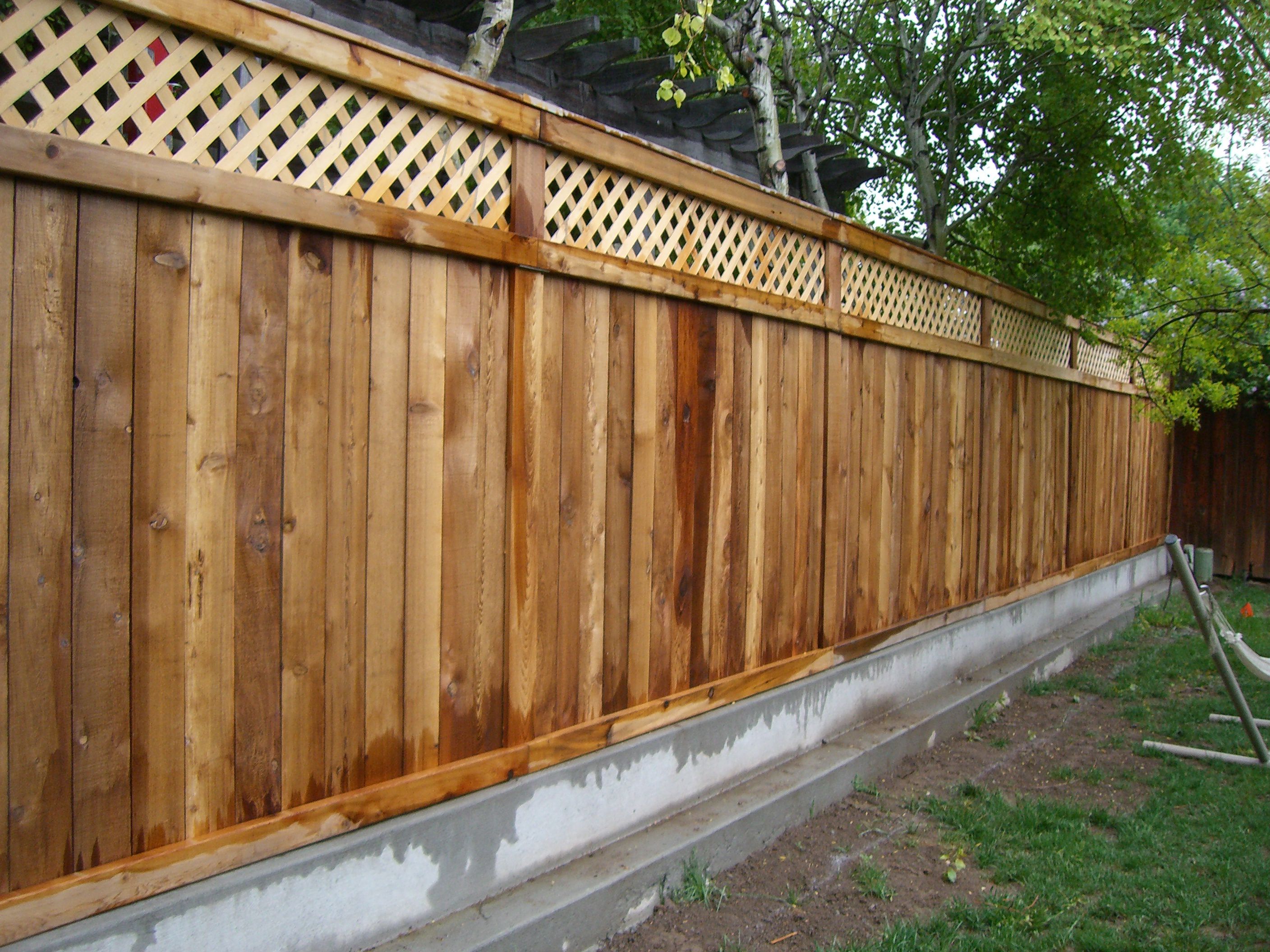 Wood Fence Designs For Perfect House