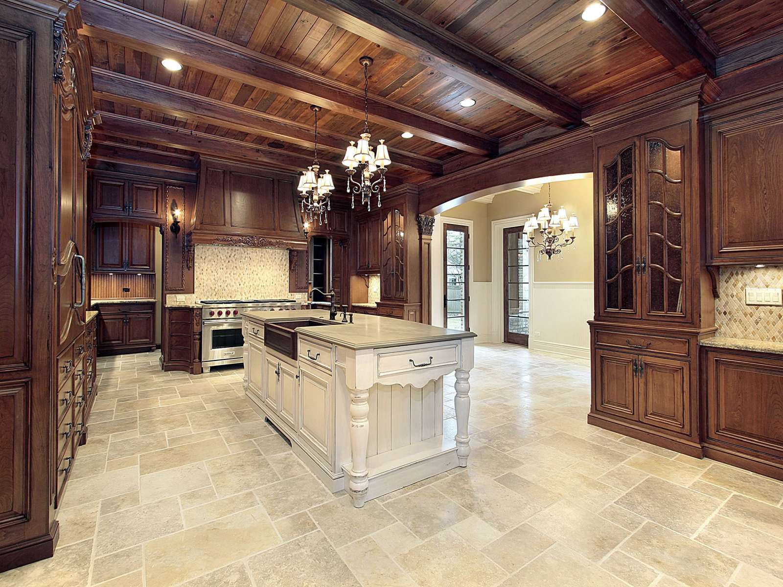 Kitchen Floor Tile Designs For A Perfect Warm Kitchen To Have